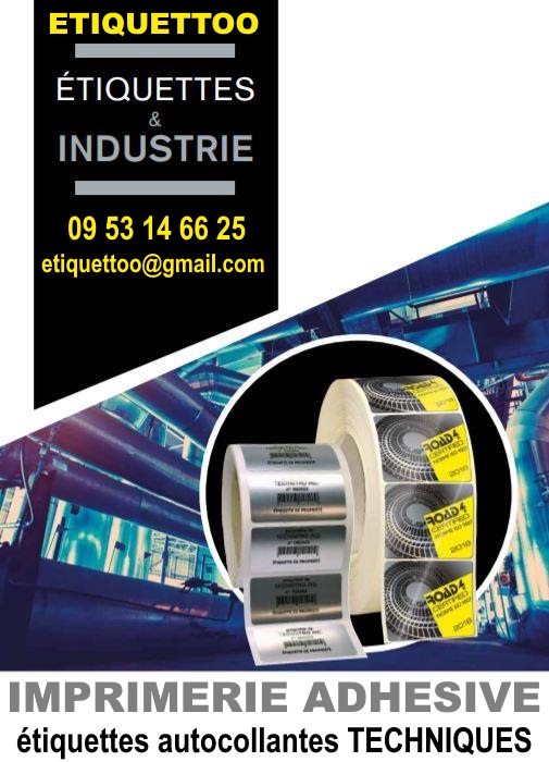 Étiquettes industrielles adhésives - conformes aux exigences de nombreux métiers - Etiquettoo_2
