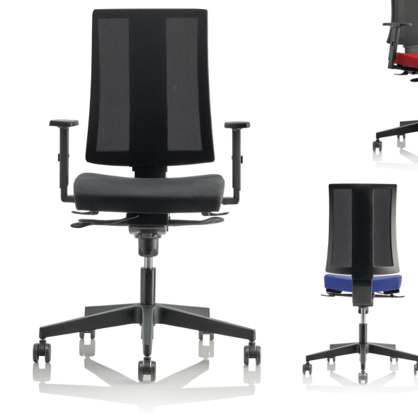 Airsit - Siège de bureau ergonomique Bureocean avec mécanisme synchrone premium et revêtement résistant_2