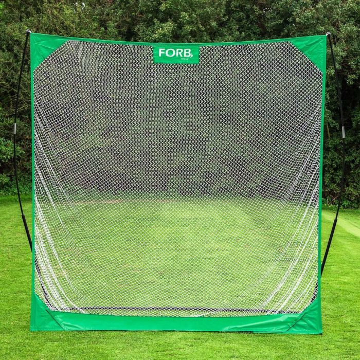 Filet d'Entraînement de Golf Pop-Up Pro FORB - Tubes d'acier et perches en fibre de verre - Maille en polyester - Sac de transport inclus - Grande surface de protection_2