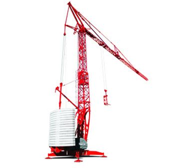 Igo T 85 A - Grue à montage automatisé Manitowoc - Hauteur sous crochet 38 m (124.7 ft), charge maxi 6 t, portée maxi 45 m_2