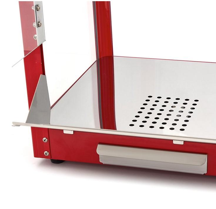 Machine à pop-corn professionnelle 1375 W 3kg/h - Rouge_2