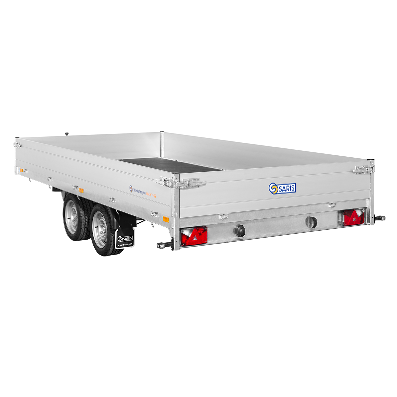 Remorque roues dessous - 4,06 X 2,04M - 3500 KG - SARIS PL 406 204 3500 2_2