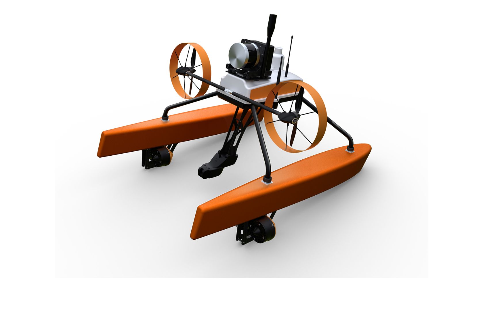 SuperBathy avec double propulsion pour conditions de courant difficiles