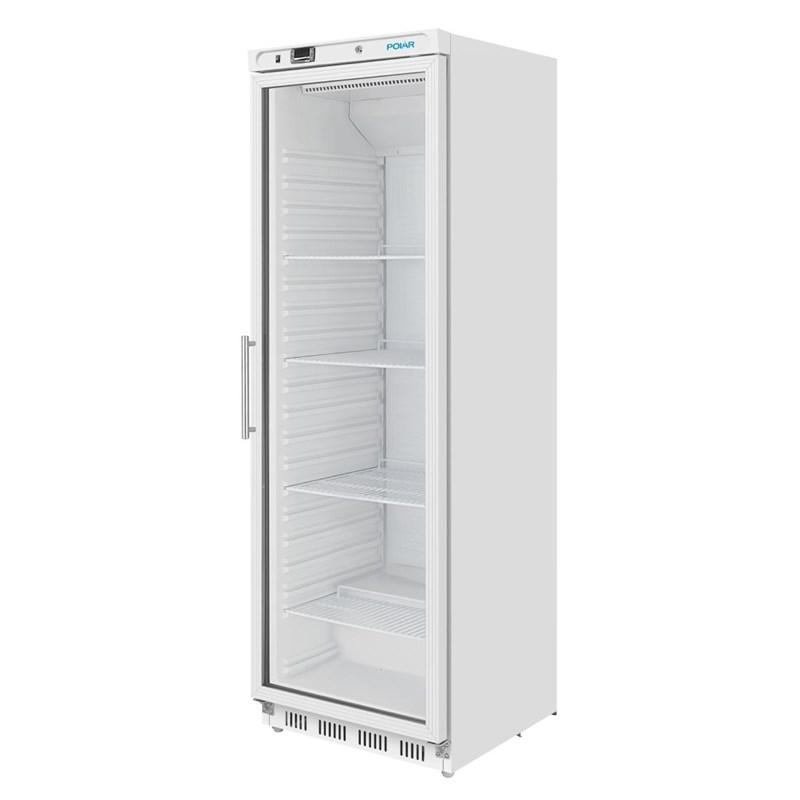 Vitrine réfrigérée positive 1 porte vitrée - Série C - 400 L | Polar CZ786_2
