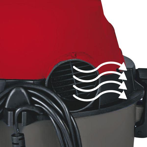 Aspirateur eau et poussière TH-VC 1815 - idéal pour eau et poussière_2