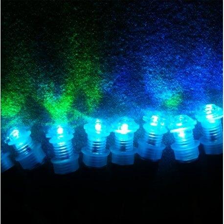 Lot de 9 luminaires chromothérapie étanches IP68 - 12V - Pour salle de bain, hammam ou spa_2