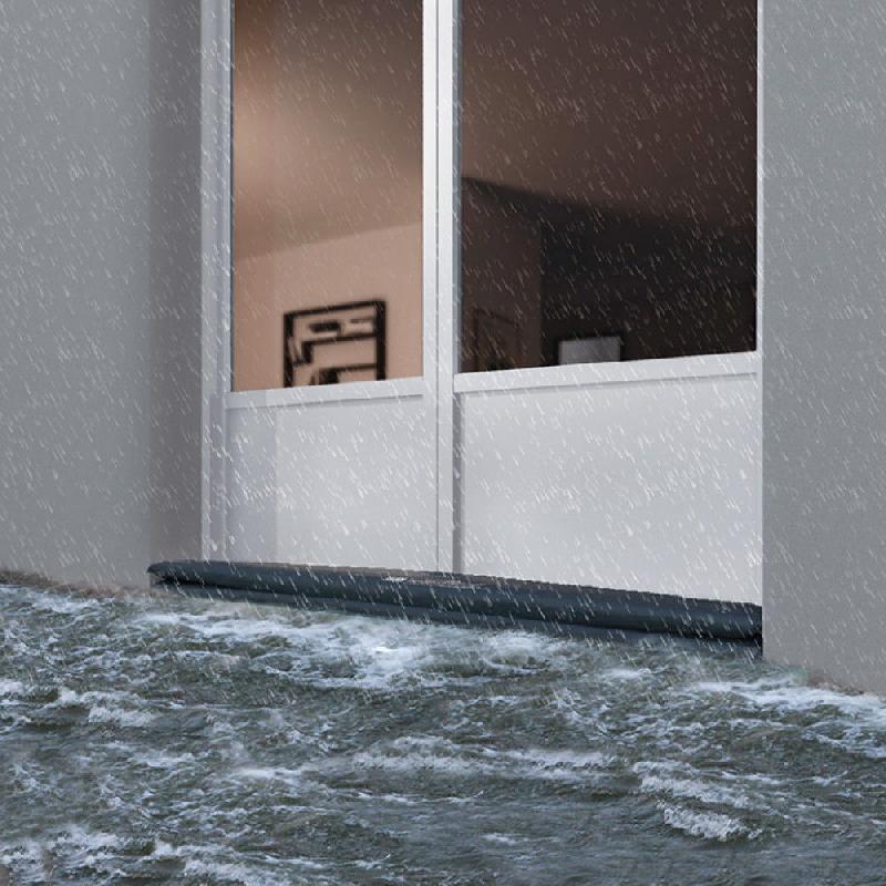 2 lots de 2 sacs anti-inondations - 152 x 22 cm - matériau absorbant non polluant - usage intérieur et extérieur_2