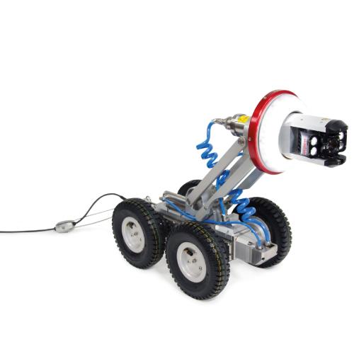 Robot à caméra robuste et orientable pour les inspections d'égouts FW150 S_2