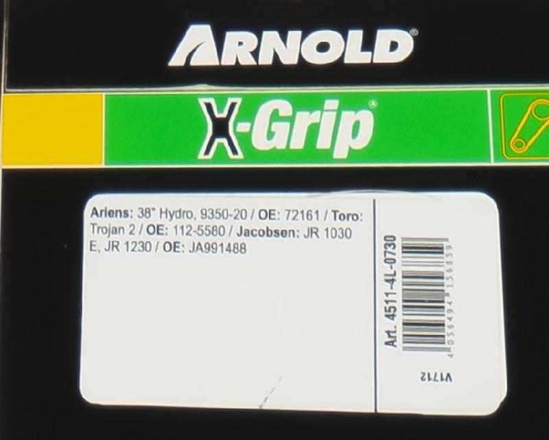 Courroie trapézoïdale X-Grip V - type 4L730_2