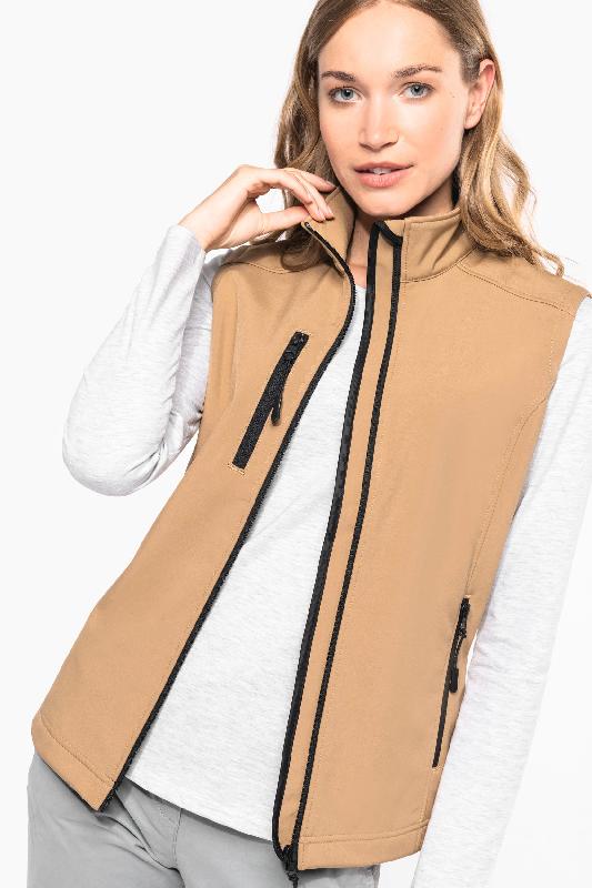 Bodywarmer softshell femme - Réf: K404 - Kariban - Tissu respirant et imperméable_2