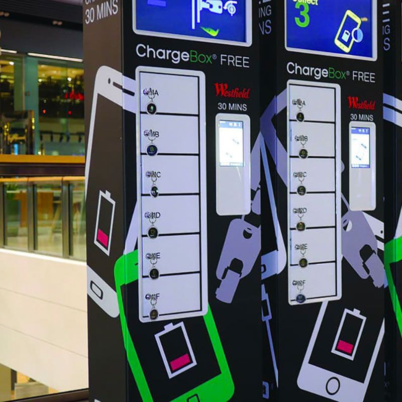 Borne de recharge pour smartphones et tablettes à 6 casiers - Borne Plus - Sécurité High Tech et utilisation intuitive_2