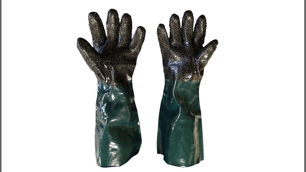 Gants vinyle - Gants pour sableuse d'atelier 90 litres - C.2.M_2