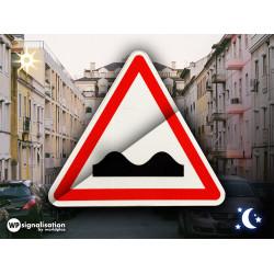 Panneau de signalisation de danger A2A - Cassis ou dos-d'âne - WP Signalisation - Ultra-résistant_2