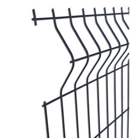 Panneau rigide grillagé 40200 - 2,50m de longueur, acier galvanisé plastifié_2