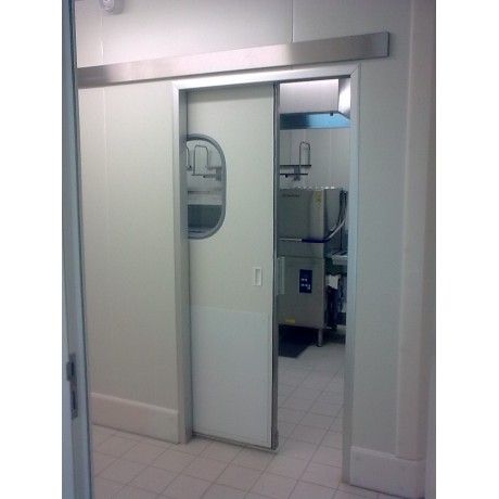 Porte de service résistante pour ambiances humides