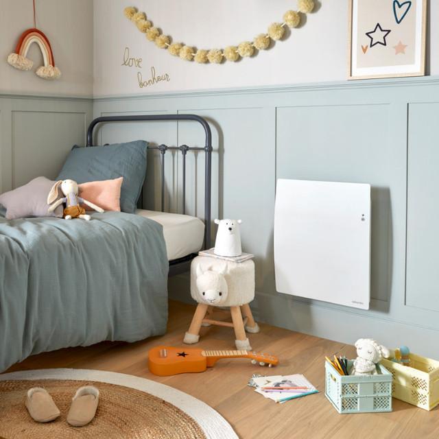 Radiateur connecté Agilia horizontal 500W blanc carat - Atlantic - 503119_2