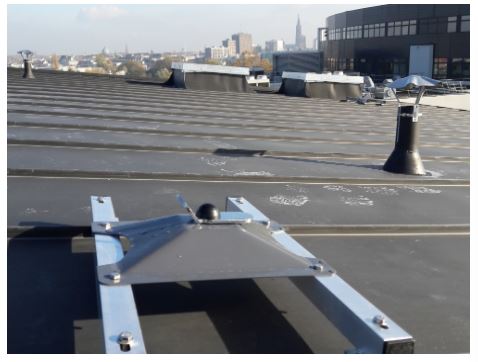 Protection antichute adaptée aux joints espacés de 300 à 500 mm