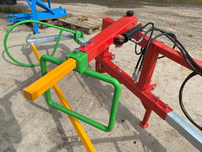 Enrouleur dérouleur d'occasion pour filets, films et tuyaux d'irrigation - Largeur maximale 250 cm - Rotation hydraulique - V1352_2