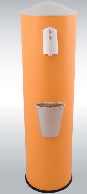 Fontaine à eau réfrigérée Edafim Lago - robuste, design métallique, eau fraîche/chaude/tempérée_2