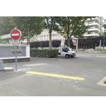 Herse anti-intrusion - Traffimex - Acier - Maximum 40 tonnes - Hauteur dents 6 cm - Fixations béton fournies_2