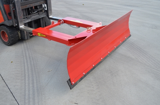 Lame à neige sur fourches - utilisation pour chariots élévateurs - réglable jusqu'à 30° - version hydraulique SH200-VH_2