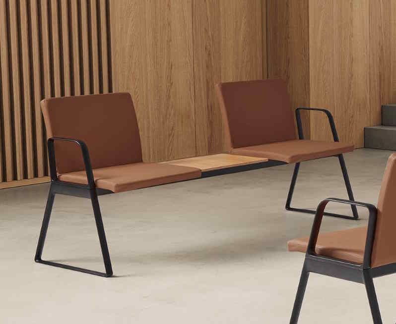 Line-Tapiz - Banc sur poutre rembourré et modulable avec large assise 60 cm_2