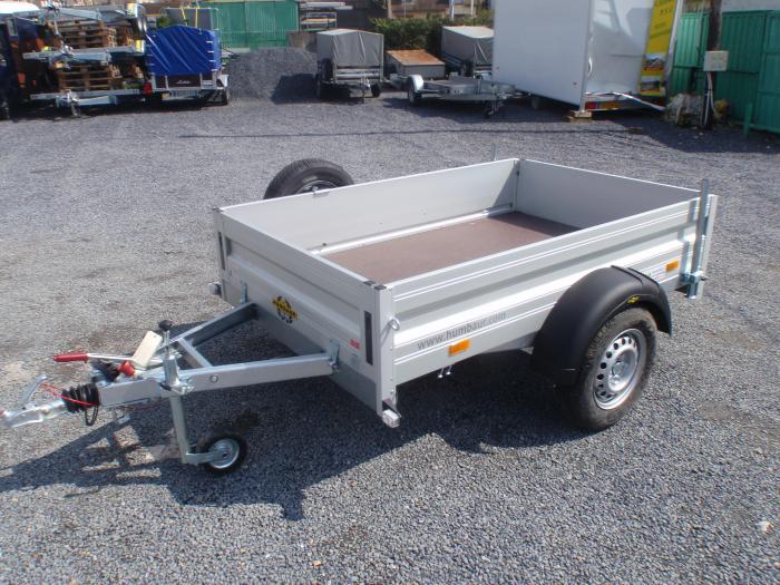 Remorque porte quad - Humbaur 1382 - Aluminium anodisé et plancher antidérapant_2