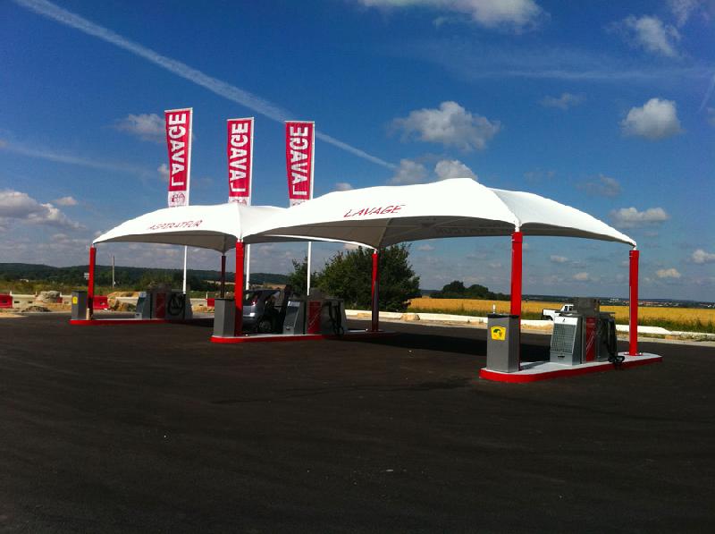 Ombrière photovoltaïque de parking - Abri Pyxis - Protection solaire et intempéries - Design novateur_2