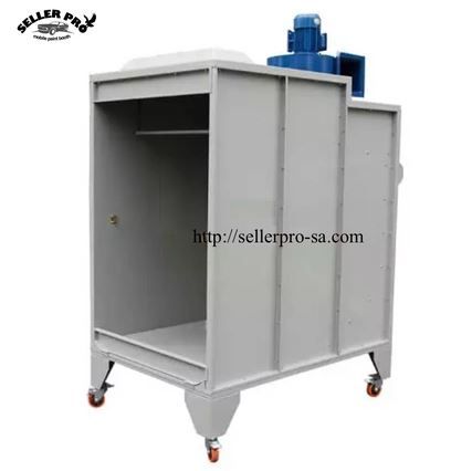 Cabine de pulvérisation de poudre ZKM-4 - compact, économique, avec récupération et nettoyage automatique_2