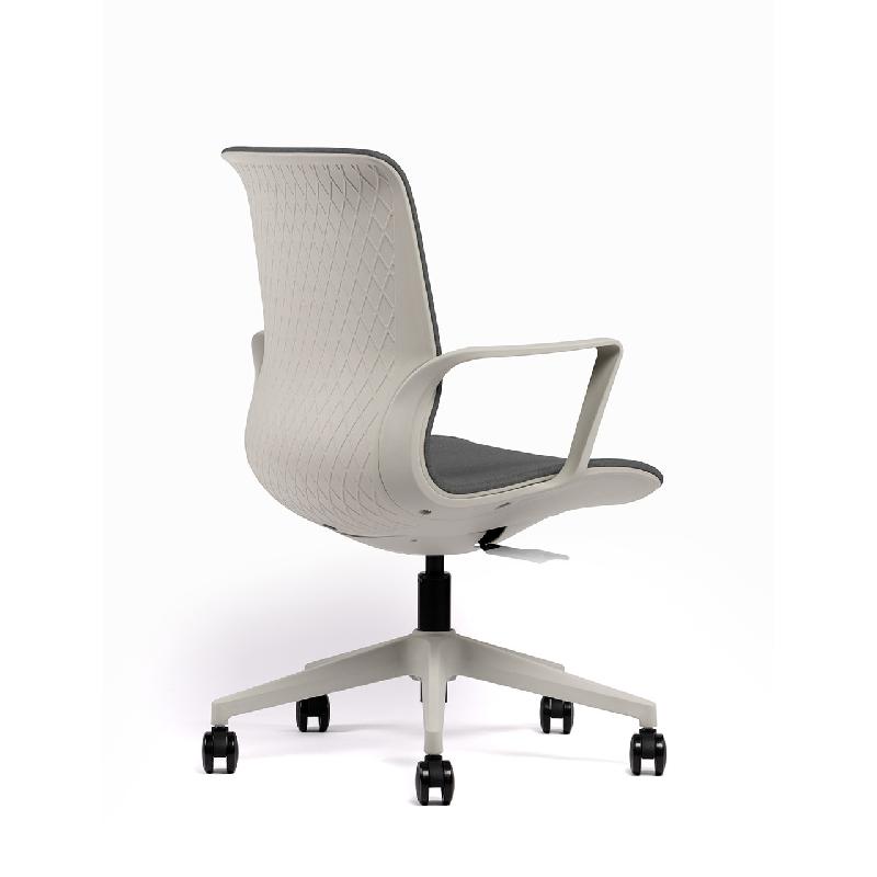Fauteuil de Bureau Izao : Design Contemporain et Ergonomie Intuitive - River gris_2