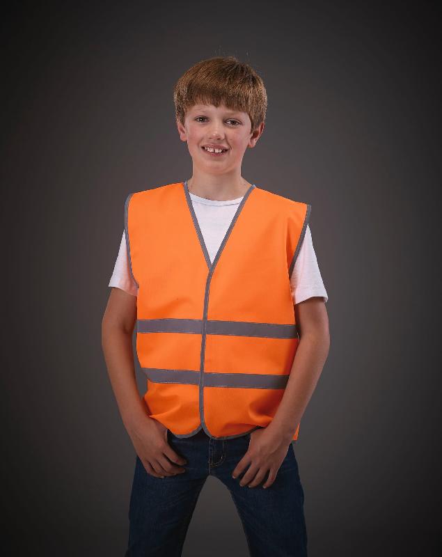 Gilet de sécurité avec bordures et bandes réfléchissantes - Réf: YHVW102CH - Marque Yoko_2