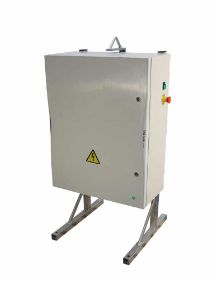 Mcpatcx302 - Armoire électrique de chantier triphasée 160A - Porte intérieure basculante - Conformité EN61439_2