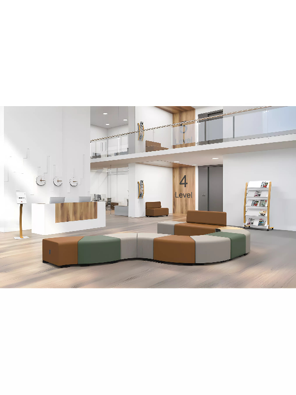 Pouf angulaire 1 place beige sahara_2