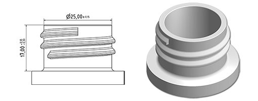 S00390000a01n0102050 - Bouteilles en plastique 1000 ml - Plastif Lac Lejeune - Flacon cylindrique naturel en PEHD_2