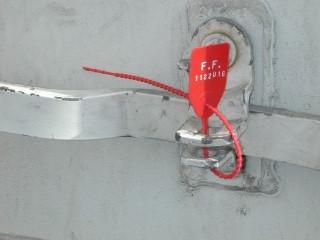 Scellé PP à tige Crantée ronde - Longueur 210 mm - Tige Ø2.5 mm - Gris_2