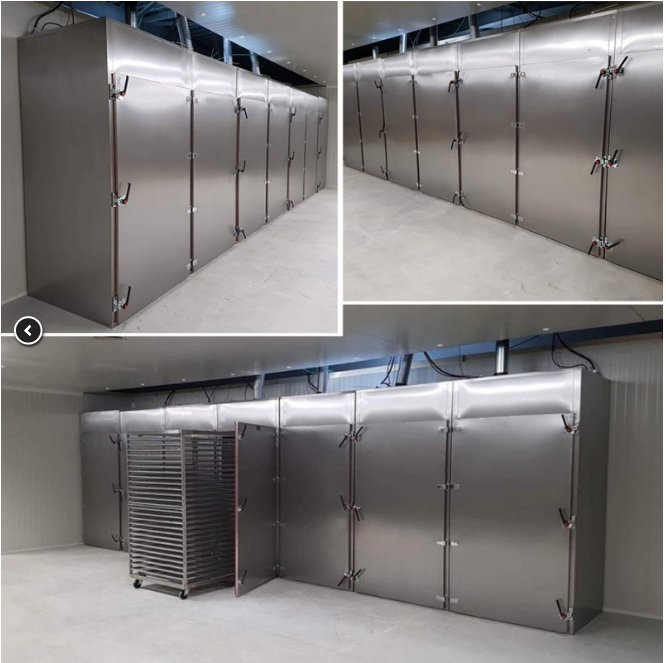 ST6-100 - Séchoir industriel alimentaire tout inox - 25 niveaux - 300 kg - Température 30° à 70°C_2