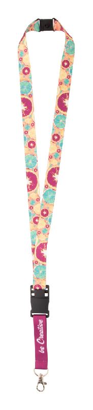 Tour de cou en sublimation - système anti-étranglement avec clé USB intégrée 8GB_2