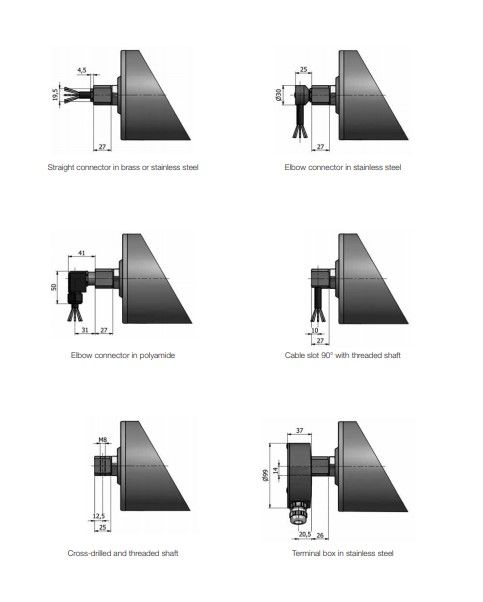 138LS - Tambours moteurs Rulmeca Holding S.P.A - Réducteur en acier pour charges moyennes et légères_2