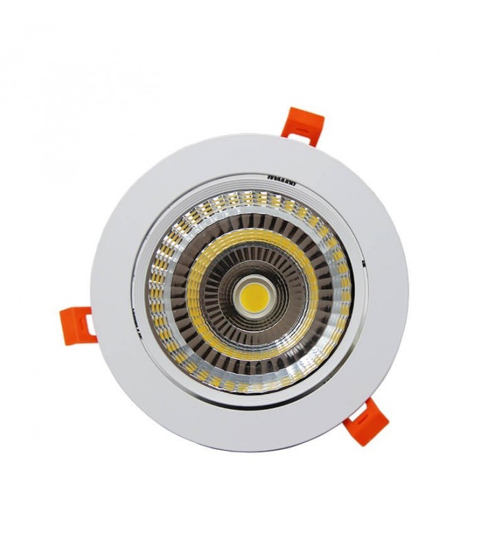 Downlight LED encastré 25W - orientable 120º - design moderne - réf DOGP25W6K_2
