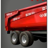 Benne monocoque Evolve équipée d'une trappe à grain 300x300