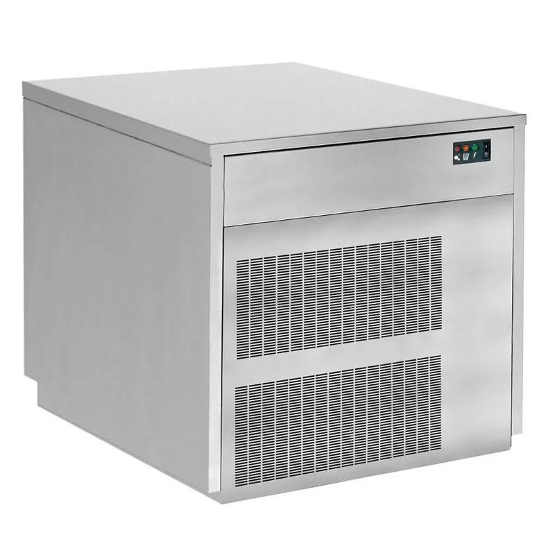 Machine à paillettes de glace - 390 kg/24h avec bac à glaçons de 480 kg_2