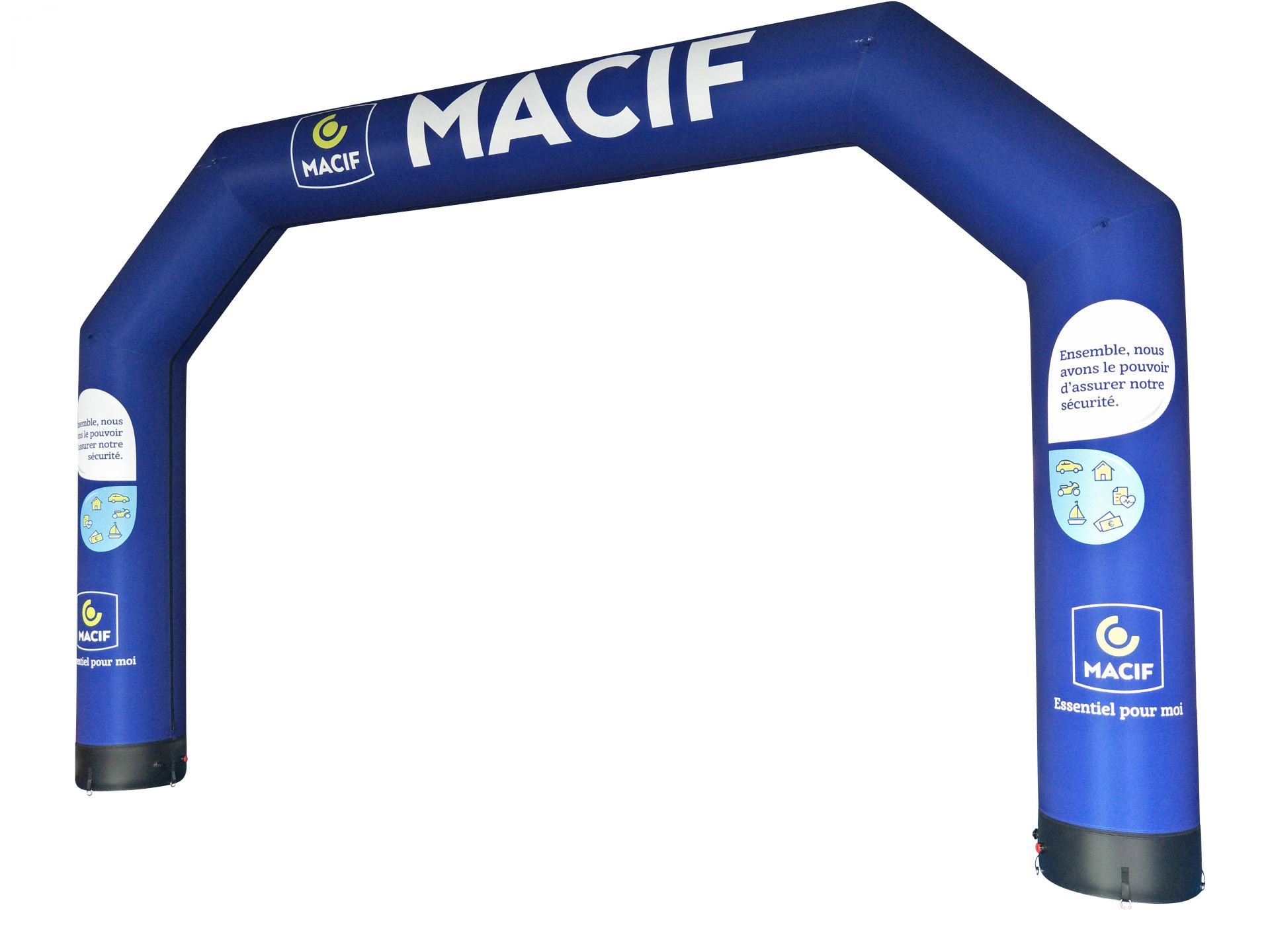 Arche gonflable publicitaire à air captif Fastent® Air - personnalisable - idéale pour événements sportifs_0