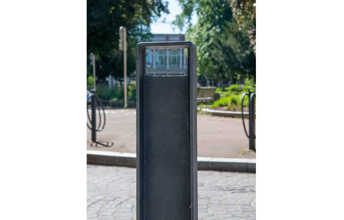 Borne H à scellement direct - profilée en acier IPN 80 x 42 mm - JMU-0262 - Husson International - finition zingage + thermolaquage_2