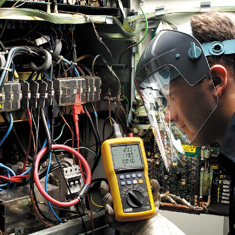 P01160620 - Analyseur d'énergie CA 8220 pour réseaux électriques monophasés et triphasés équilibrés - Mesures de la vitesse, température et harmoniques_2