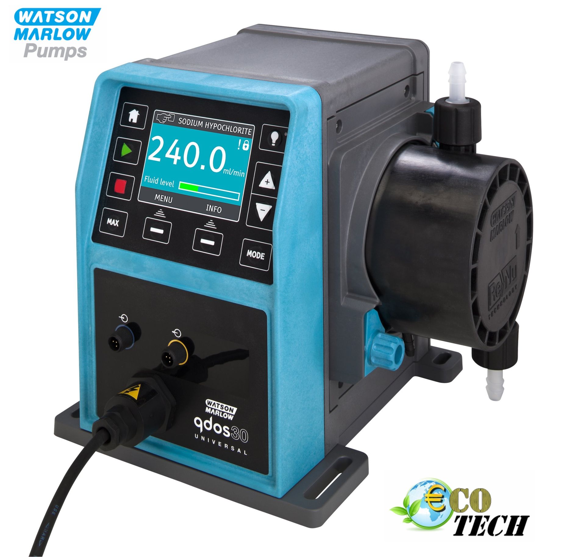 Pompe doseuse watson marlow compatibilité chimique qdos120 devis sous 6h