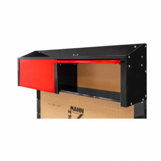 Établi métallique WT39 - Banc de travail robuste avec panneau perforé et tiroirs - Charge utile 454 kg_2
