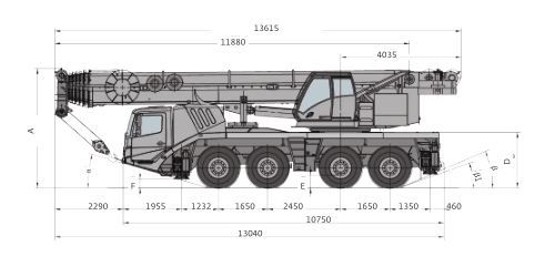 Gmk4100l grues automotrices - manitowoc cranes - charge maximum 100 t_2