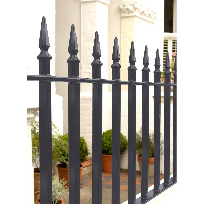 Peinture fer extérieur direct sur rouille - HAMMERITE anthracite brillant 0.75 L - technologie Dualtech, finition durable RAL 7016_2