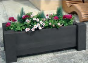Bac à fleurs très résistant - MUSCARI - 130 x 60 x 50 cm, 3 couleurs disponibles_2