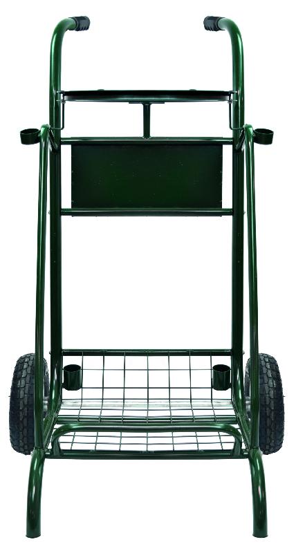 Chariot de voirie sans couvercle roues pneumatiques MOBISAC 110L_2